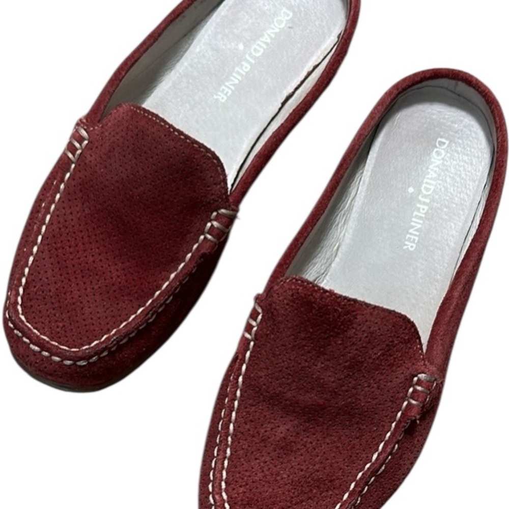 Donald J. Pliner women’s Red Loafers